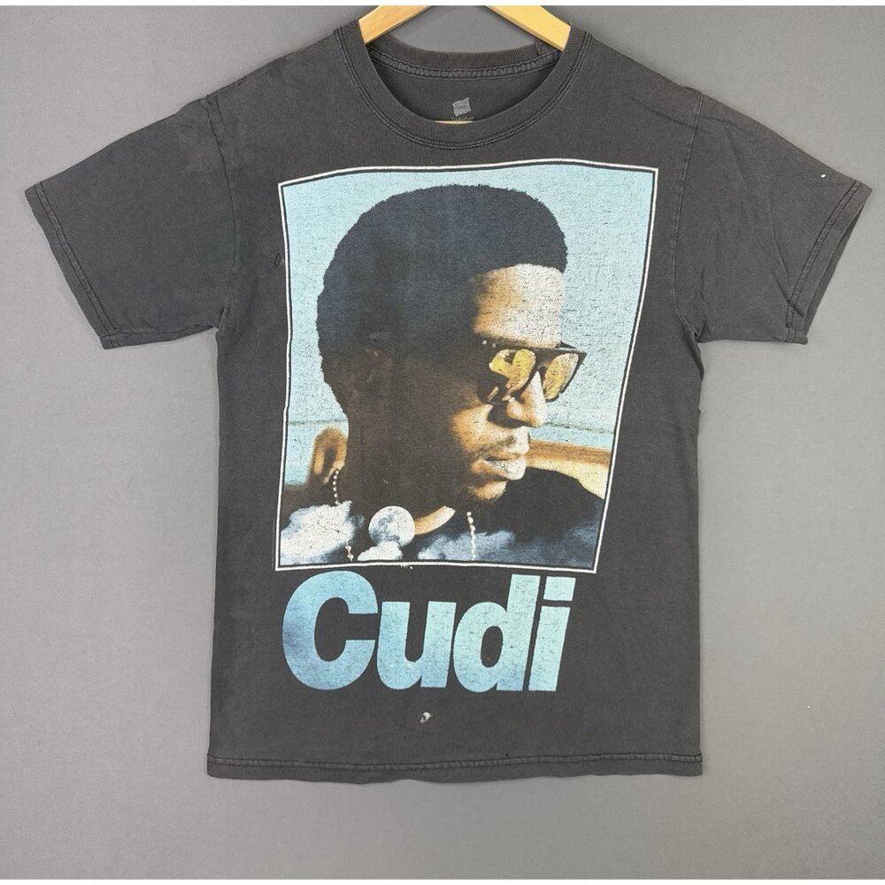 Kid Cudi Hip Hop RnB Fade Shirt Album Promo Shirt Concert Tour Rare Art